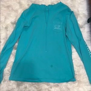 Women’s Turquoise Vineyard Vines shirt